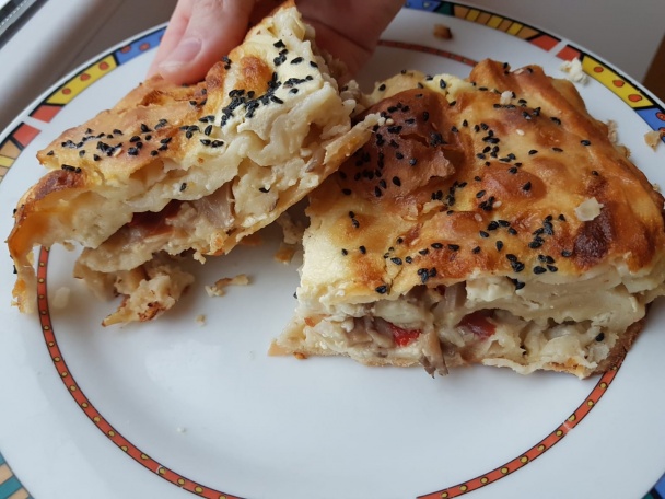 Börek syrovo-hubový (fotorecept) - obrázok 8