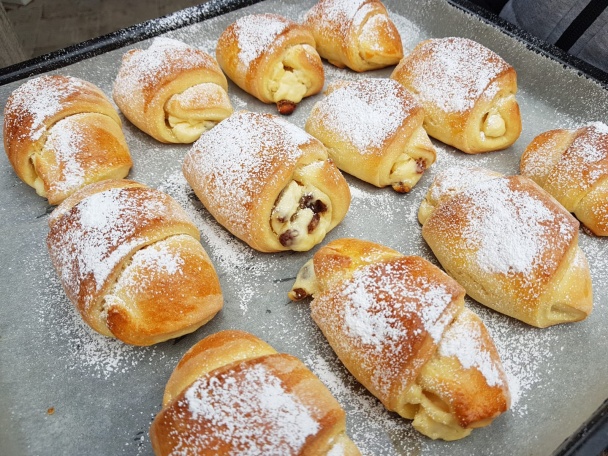 Nekysnuté tvarohové a orechové rožteky (fotorecept) - obrázok 6