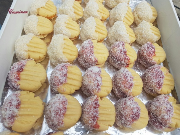 Krehké zlepené lekvárové koláčiky (fotorecept) - obrázok 8