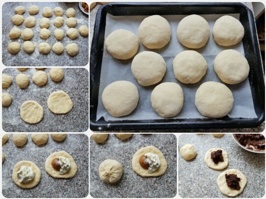 Škoricovo-lekvárové a tvarohové koláče (fotorecept) - obrázok 4