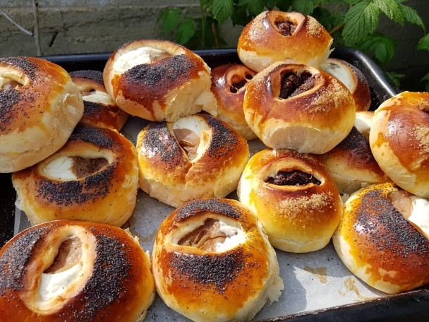 Škoricovo-lekvárové a tvarohové koláče (fotorecept) - obrázok 7