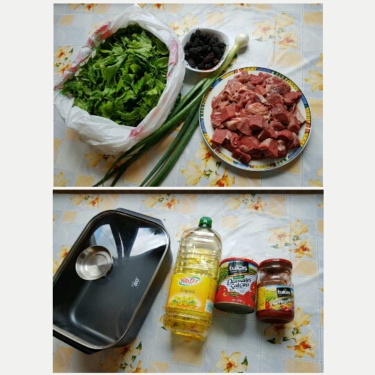 Špenátový hovädzí perkelt z rúry (fotorecept) - obrázok 1