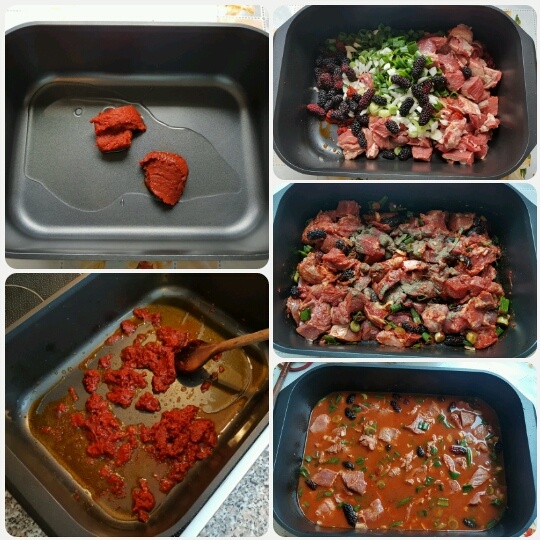 Špenátový hovädzí perkelt z rúry (fotorecept) - obrázok 2