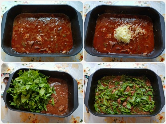 Špenátový hovädzí perkelt z rúry (fotorecept) - obrázok 3