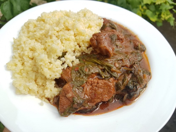 Špenátový hovädzí perkelt z rúry (fotorecept) - obrázok 6