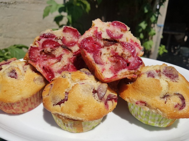 Skvelé višňovo-škoricové muffiny (fotorecept) - obrázok 7
