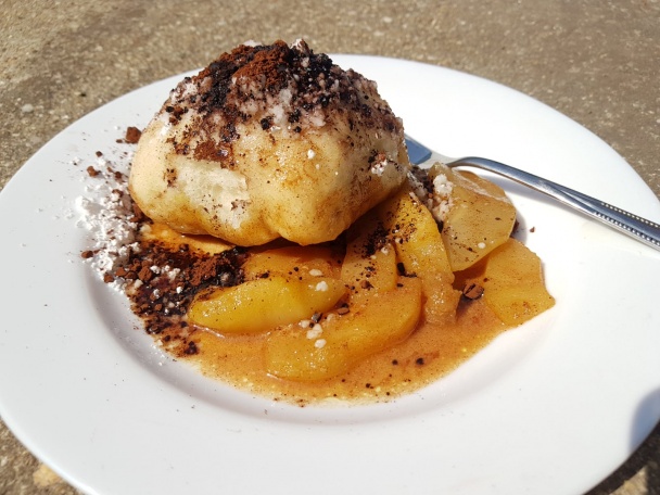 Buchty parené na jablkách (fotorecept) - obrázok 7