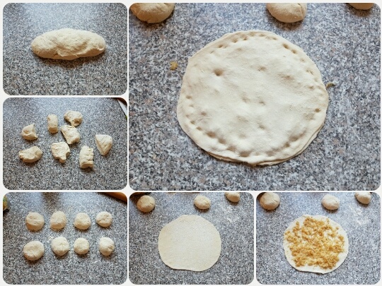 Chlebové placky plnené kyslou kapustou (fotorecept) - obrázok 3