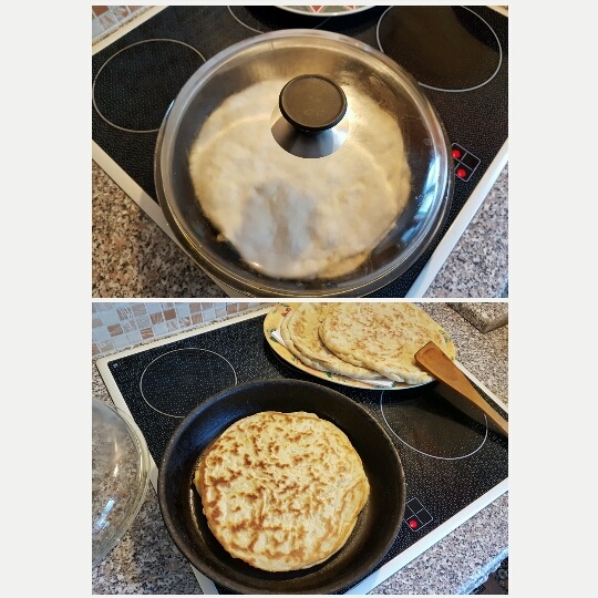 Chlebové placky plnené kyslou kapustou (fotorecept) - obrázok 4