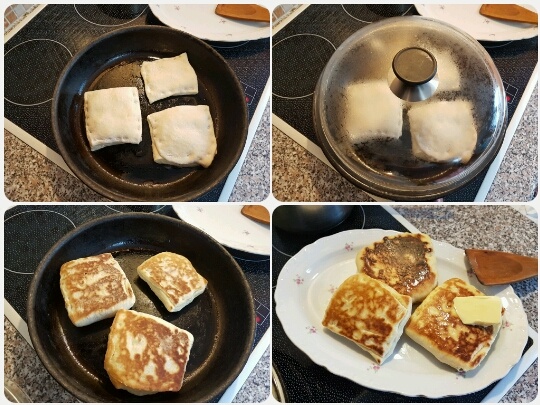 Sladké chlebové placky (fotorecept) - obrázok 4