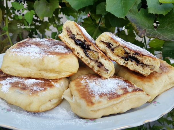 Sladké chlebové placky (fotorecept) - obrázok 6