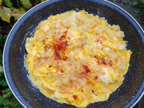 Kalerábová omeleta (fotorecept) - obrázok 3