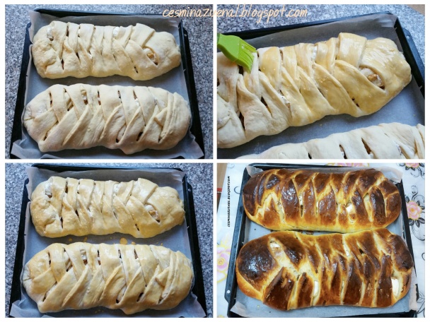 Ľahučký a krehký jablkový koláč (fotorecept) - obrázok 5