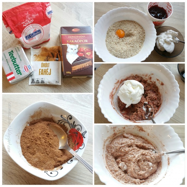 Kakaovo-škoricové koláče s mandľovou plnkou (fotorecept) - obrázok 2