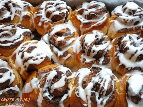 Škoricové osie hniezda s citrónovo-cukrovou polevou (videorecept) - obrázok 7