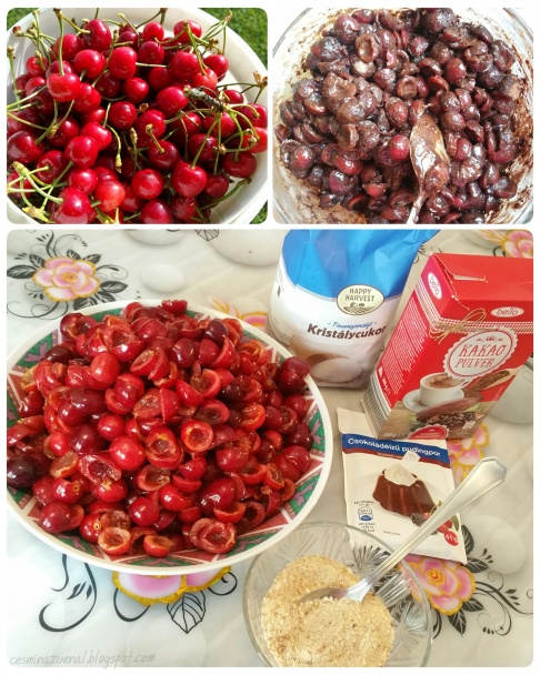 Kysnutý čerešňový koláč (fotorecept) - obrázok 2