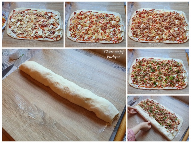 Pizza slimáky (fotorecept) - obrázok 4
