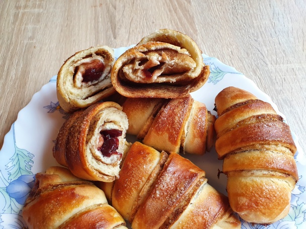 Škoricovo-lekvárové rožteky (fotorecept) - obrázok 8