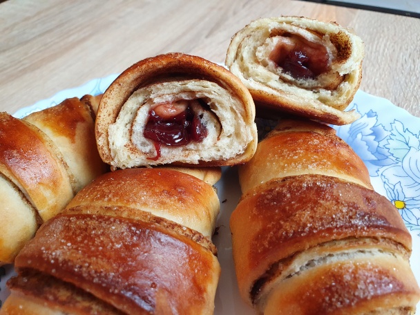 Škoricovo-lekvárové rožteky (fotorecept) - obrázok 9