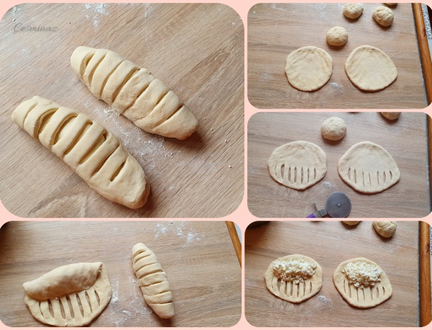 Tvarohovo-cibuľové poača (Poğaça) (fotorecept) - obrázok 4