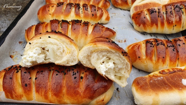 Tvarohovo-cibuľové poača (Poğaça) (fotorecept) - obrázok 8