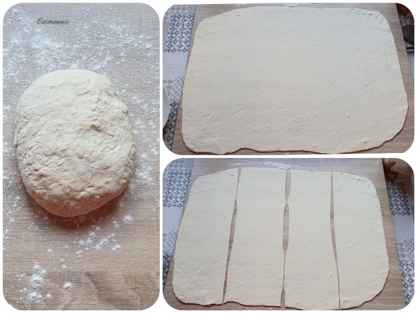 Chlebové placky s medvedím cesnakom a so syrom (fotorecept) - obrázok 3