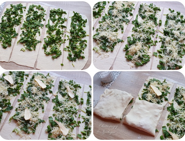 Chlebové placky s medvedím cesnakom a so syrom (fotorecept) - obrázok 4
