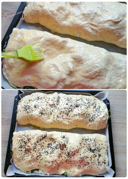 Špenátový börek zo zemiakového cesta (Ispanaklı börek) (fotorecept) - obrázok 4