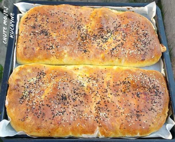 Špenátový börek zo zemiakového cesta (Ispanaklı börek) (fotorecept) - obrázok 5