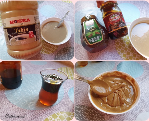 Pečivo s tahini pastou a melasou / Tahinli Çörek (fotorecept) - obrázok 2