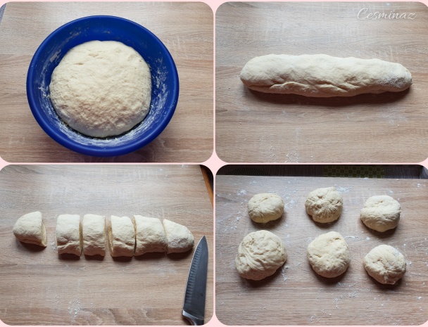 Pečivo s tahini pastou a melasou / Tahinli Çörek (fotorecept) - obrázok 3