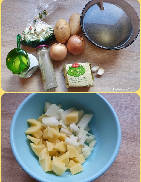 Krémová zemiaková polievka (Patates çorbası) (fotorecept) - obrázok 1