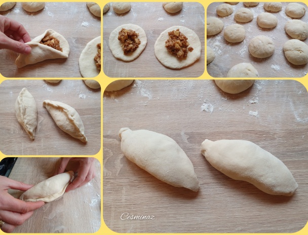 Jablkové koláče s cukrovým povrchom (fotorecept) - obrázok 5