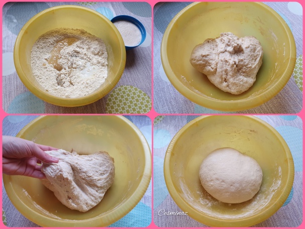 Syrovo-pórové poača (Poğaça) (fotorecept) - obrázok 1