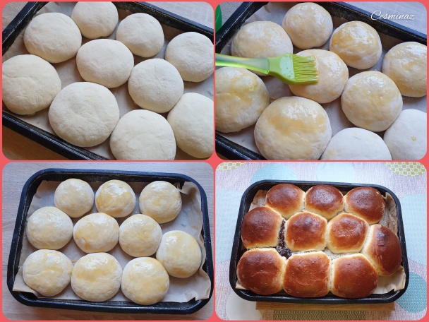 Jemné buchty s čoko-slivkovým lekvárom (fotorecept) - obrázok 5