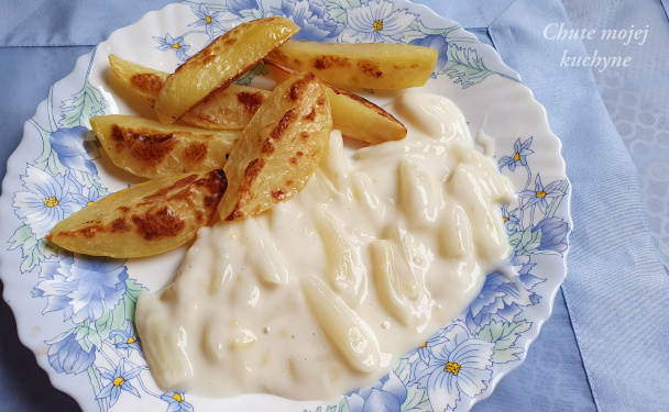 Špargľová omáčka / prívarok (fotorecept) - obrázok 4