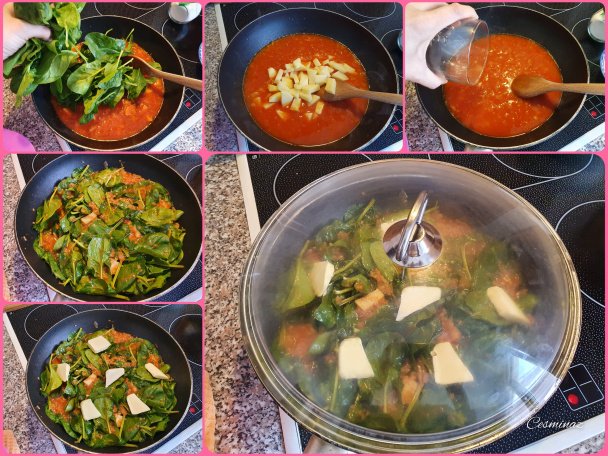 Paradajkovo-špenátový bulgur pilav (fotorecept) - obrázok 4