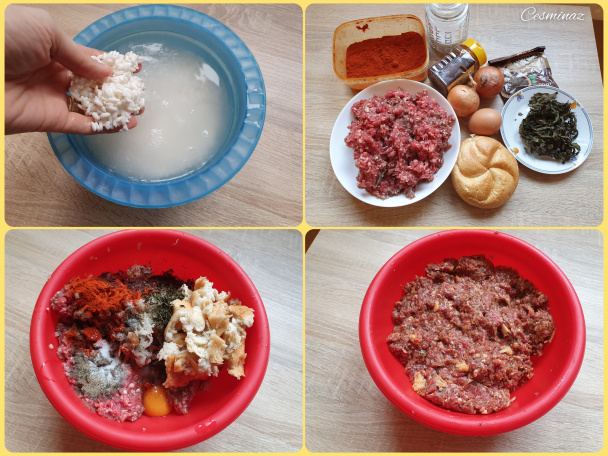 Köfte so šťavnatou ryžou a zemiakmi z jedného plechu (fotorecept) - obrázok 1