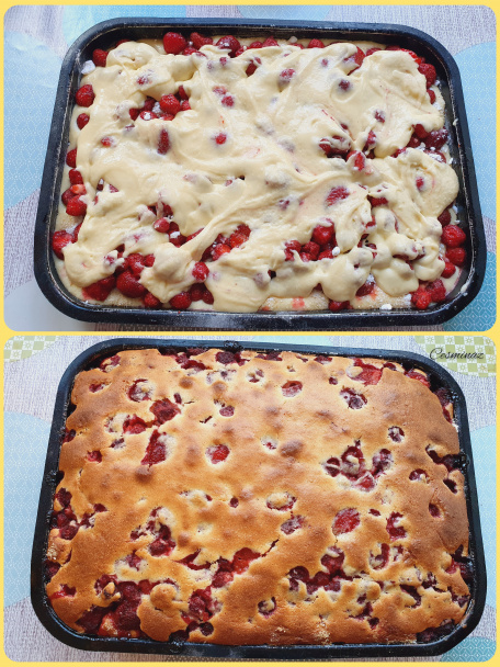 Jemný a šťavnatý jahodový koláč (fotorecept) - obrázok 5