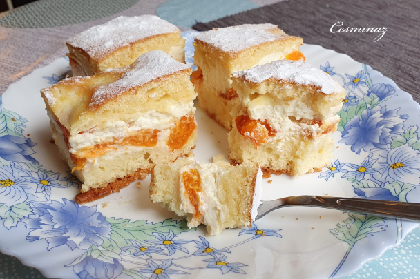 Úžasne krémový tvarohovo-marhuľový koláčik (videorecept) - obrázok 5