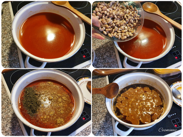Sýta fazuľová polievka na turecký spôsob (Kuru fasulye çorbası) (fotorecept) - obrázok 3