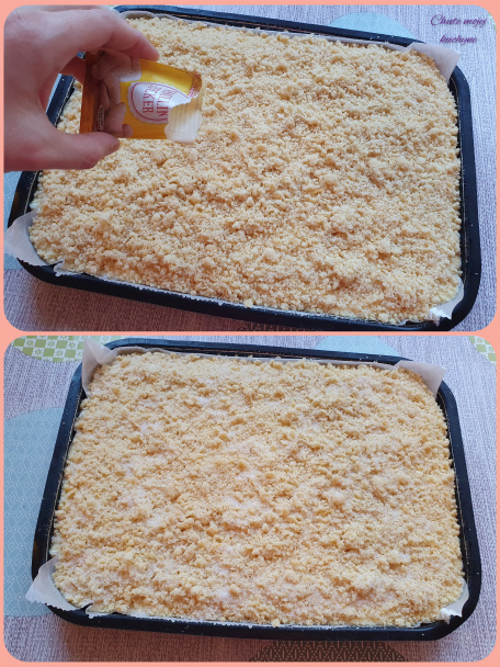 Mrveničkový tvarohový koláčik s chrumkavým povrchom (fotorecept) - obrázok 4