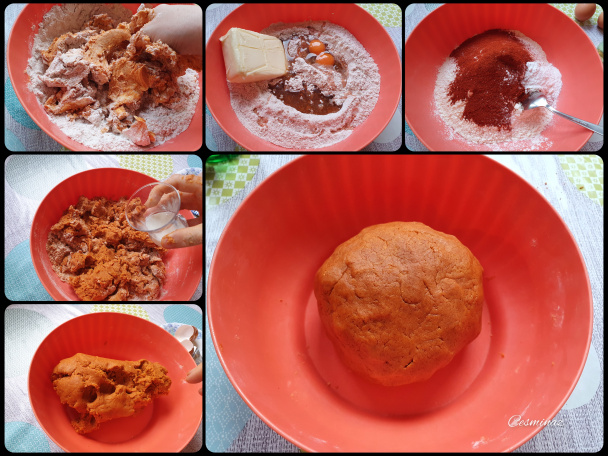 Kolieska s údenou chuťou - slané trvanlivé pečivko (fotorecept)  - obrázok 2