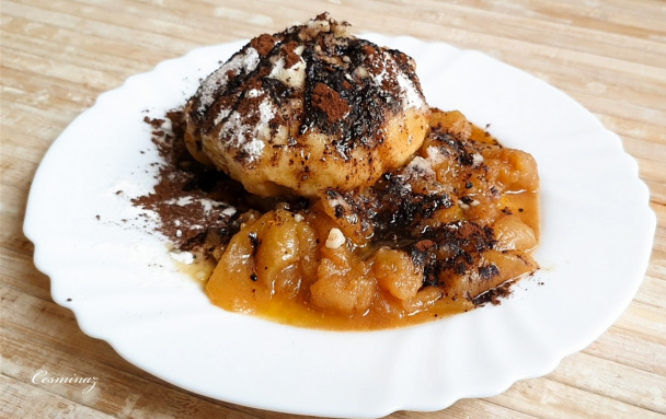 Kysnuté buchty parené na jablkách (videorecept) - obrázok 4