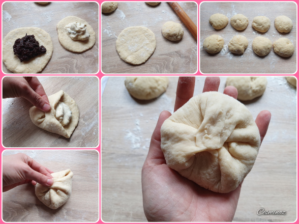 Mäkučké tvarohové a lekvárovo-kakaové koláče (fotorecept) - obrázok 5