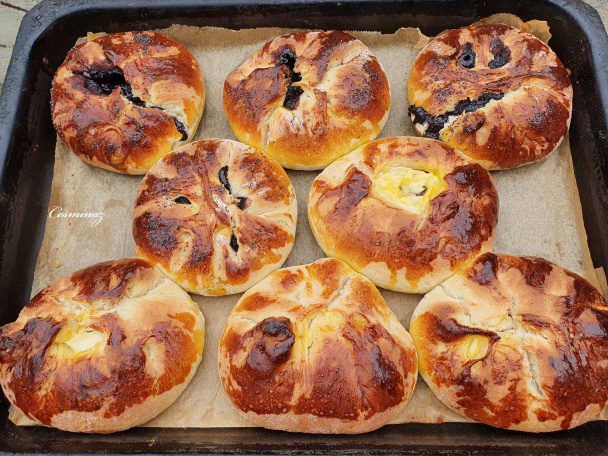 Mäkučké tvarohové a lekvárovo-kakaové koláče (fotorecept) - obrázok 7