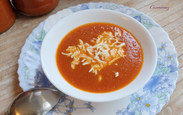 Polievka z pečených paradajok a paprík (aj na zimu) (videorecept) - obrázok 5