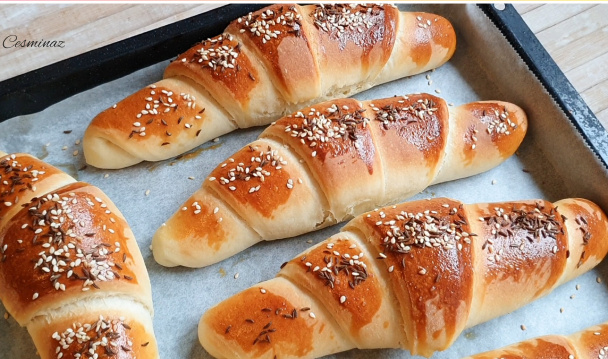 Výborné kysnuté rožky (videorecept) - obrázok 4