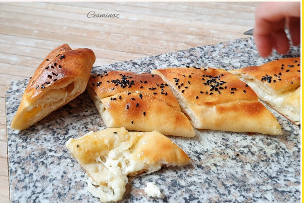 Výborná turecká syrová pizza - Pide (videorecept) - obrázok 4