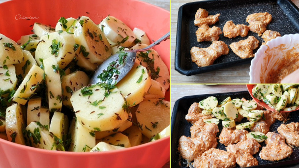 Marinované kura pečené na rascových zemiakoch (videorecept) - obrázok 3